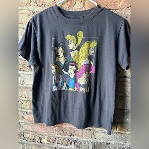 Disney Black and Yellow Short Sleeve Tee